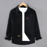 Casual Cotton Shirt Men's Long Sleeve